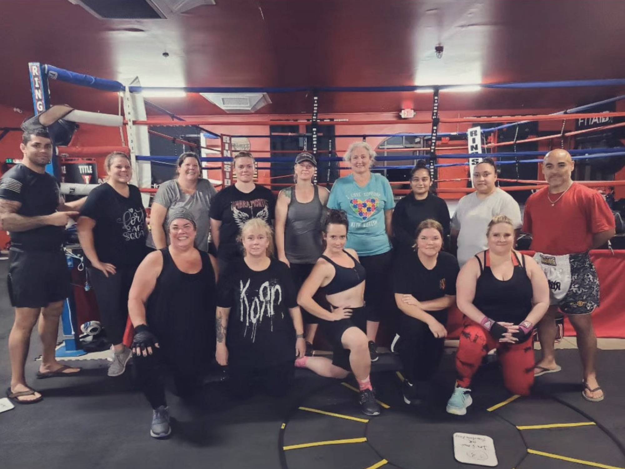 Many parents train here in coach-led adult classes at the same gym